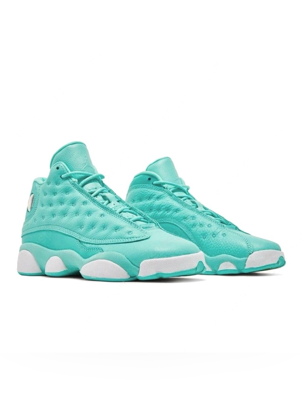 Air Jordan 13 Retro GG Singles Day Tiffany Turquoise Rare EUC size 5.5Y